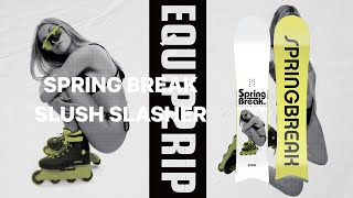 SPRING BREAK SNOWBOARDS  2024 SLUSH SLASHER [upl. by Cadell]