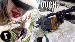 BIGGEST FAILS amp WINS of AIRSOFT 2017 [upl. by Odracir]