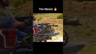 The Maxim 💯 The Machine Gun That Changed the World shorts shortsfeed gun [upl. by Colis]