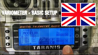 FrSky Taranis  OpenTx Crumbs  Variometer  basic setup [upl. by Eulalie]