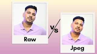 raw vs jpeg explained [upl. by Aibat]