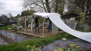 How to Build a Polytunnel  2019 Update [upl. by Karlens350]