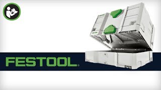 Festool TLOC Systainer Modular Tool Storage System [upl. by Talbot]