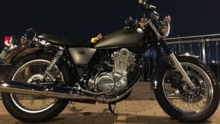 Yamaha SR400 Test Ride [upl. by Atteroc770]