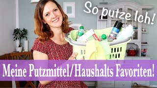 13 PUTZMITTEL FAVORITEN  Reinigungsmittel Haushaltshelfer amp HAUSHALTSTIPPS  Putzroutine [upl. by Irish784]