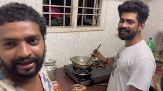 Dinesh vs Lenin  Chettinad chicken cook competition [upl. by Tade889]