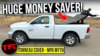 My Jaw Dropped When I Saw How Much My Truck’s MPG Improved WITH a Bed Tonneau Cover vs WITHOUT [upl. by Drue950]