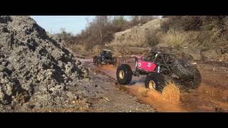 2 Axial RR10 Bomber fun run [upl. by Linet284]