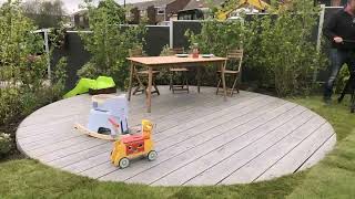 Small Garden Ideas With Decking [upl. by Essej]