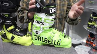 Dalbello Boots overview of Cabrio vs Overlap design 3 vs 4 buckle stiffness etc [upl. by Alicul937]