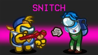 Snitch in Among Us Mod Random Roles [upl. by Monetta]