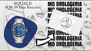 SQUALE SUB39 BLUE BRACELET 🤿 IL SUB METTE IL BRACCIALE 🤿 [upl. by Mansoor700]