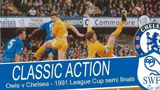 Sheffield Wednesday v Chelsea  League Cup semi finals  199091 [upl. by Nidla]