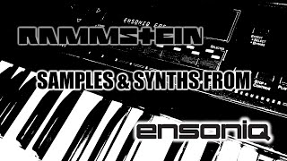 Rammstein Synths and Samples on Ensoniq EPS16 PlusASR10 [upl. by Newnorb564]