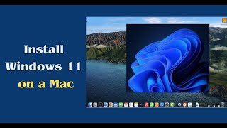 How to Install Windows 11 on Mac using UTM [upl. by Clippard]