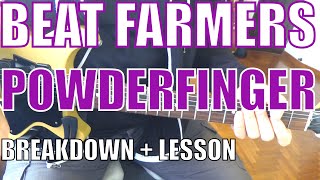 Beat Farmers  Powderfinger  Guitar Tutorial [upl. by Ahsaei]