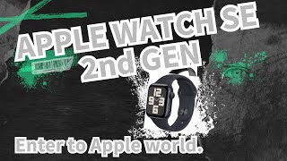 Apple Watch SE 2nd Gen 2023  welcome in Apple world [upl. by Alessig]