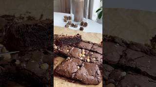 BROWNIE MED ESPRESSO amp BRYNT SMÖR 🤎 recept i länk i bio trending viralvideo recipe shorts [upl. by Merl]