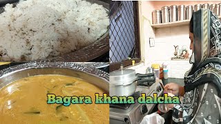 Hyderabadi style Bagara khana dalcha 😋 how to make bagara khana dalcha with asma Fatima 😊🧡 [upl. by Huskey]