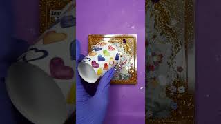 Resin Journal  Learn From Yesterday  Journal Diary with Epoxy Resin  Scrapbooking with me [upl. by Yeliak774]