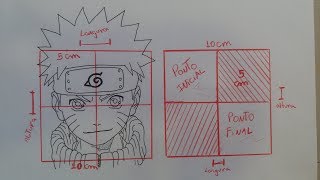 COMO USAR ESBOÇO QUADRADO GRID  Curso de Desenho [upl. by Noizneb288]