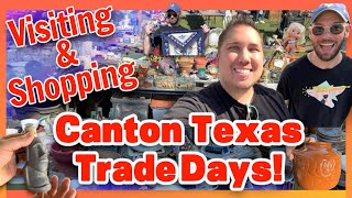 Shopping at Canton Flea Market Trade Days Largest Flea Market in Texas November 2023 🍁🛒 [upl. by Saidnac]