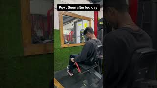 Seen after leg day😅funnyvedio funnyshortsfunnymemes legdayworkout gymfunnyvideos comedyshorts [upl. by Kalin]