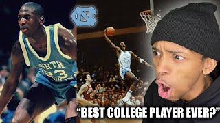 LeBron FAN SHOCKED by MJs UNC College Days [upl. by Tanney]