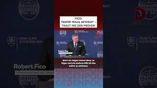 gegenpol shorts fico slowakei usa nato trump medien eu politik geopolitik news youtube [upl. by Yetah]