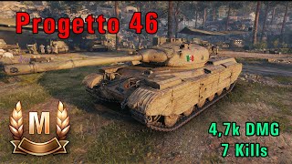 World of Tanks  Progetto 46  Ace Tanker  Mines [upl. by Eilyac]