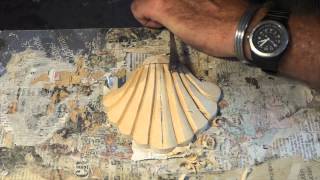 How To Carve A Scallop Shell [upl. by Elata]