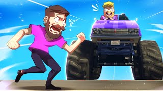 GTA 5 Monster Truck Deathrun [upl. by Zebedee]