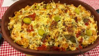 Makarona per dreke ose darke  Pasta Al forno for lunch or dinner [upl. by Ahrendt]