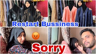 Restart My Bussiness  New Arrivals Abaya Collection Order Fast Limited abaya [upl. by Norda]