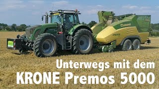 KRONE Premos 5000 im Einsatz in Österreich  Agrar Service Steinwendner [upl. by Anagrom]