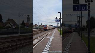 Vier Zugsichtungen beim Bahnhof Rupperswil [upl. by Aiuqcaj87]