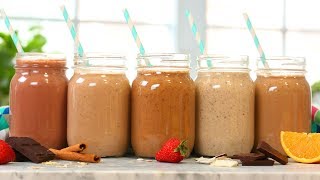 5 Chocolate Smoothie Recipes [upl. by Rozina]