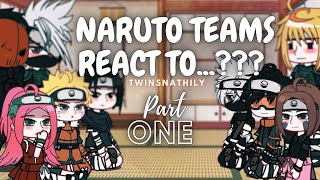 🦊🍜🍥✨ Team Kakashi amp Team Minato react to  ✨🥽🌀🍡 🅴🅽🅶 ║ 🅴🆂🅿 ║𖦹 Tᴡɪɴs 𝐍ᴀᴛʜ amp 𝐌ɪʟʏ シ︎ 𖦹 PT 1 [upl. by Jezreel]