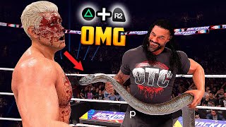 50 Things That Made Losing A Match Way Worse In Every WWE Games [upl. by Ecirbaf]