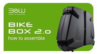 bike box 20  HOW TO ASSEMBLE  BampW bikecases amp bags [upl. by Lourie]