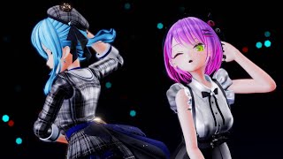 MMD Suisei and Towa sing Ikenai Borderline  Macross Delta [upl. by Enelyad]