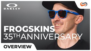 Oakley Frogskins 35th Anniversary Overview  SportRx [upl. by Olegnalehcim]