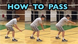 Passing FUNDAMENTALS  How to PASS Volleyball Tutorial part 16 [upl. by Nahgam533]