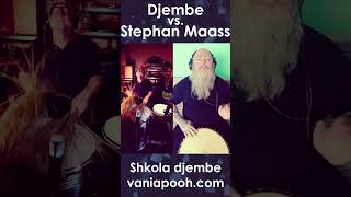 Djembe vs Stephan Maas drums djembedrum drummer djembelove duet djembelife djembe music [upl. by Aicak516]