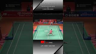 World Class rally axelsen vs li shi feng bwfworldtour kumamotomasters2024 japanmasters2024 [upl. by Amr]