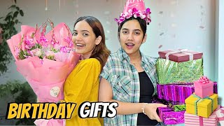 Zainab ki Birthday ke Gifts🎁Dostoun ne Bimar hone per kia Bheja😍Sistrology [upl. by Yesnnyl]