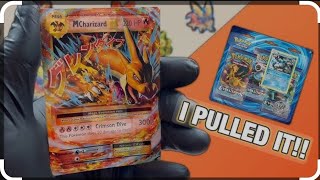 I PULLED MY FIRST CHARIZARD POKEMON CARD 🤑🤑🤑 [upl. by Orianna39]