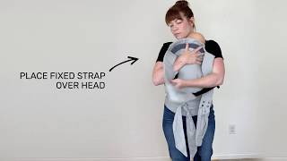 LÍLLÉbaby LÍLLÉlight™ Tutorial  Front Inward Fetal Carry Position [upl. by Ecire]