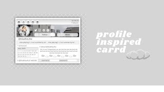 pretty profile interactive carrd tutorial [upl. by Yffat]