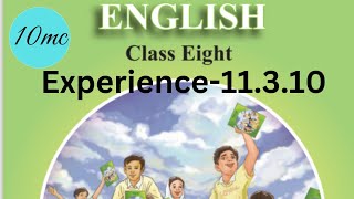 Class 8 English BD Experience11310  New Book 2024  New Curriculum 2024 [upl. by Codi861]